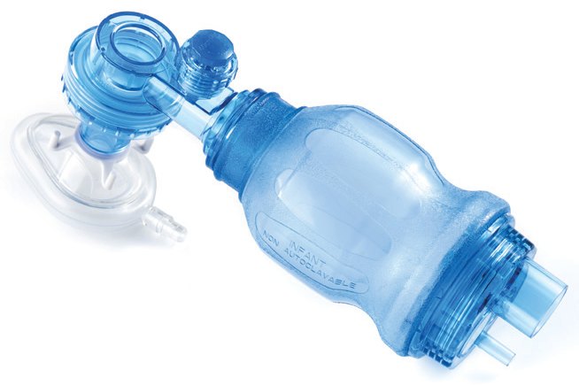 Reanimadores Manuais (Ambu) — PVC e Silicone