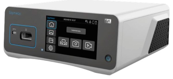 Sistema de Vídeo Cirurgia 4K UHD — 3 Chips CMOS